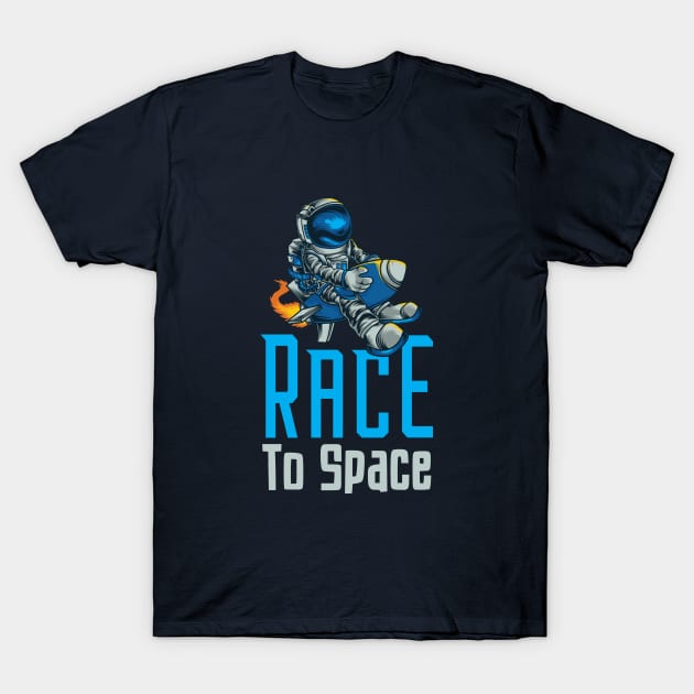 Race to Space T-Shirt by mstory